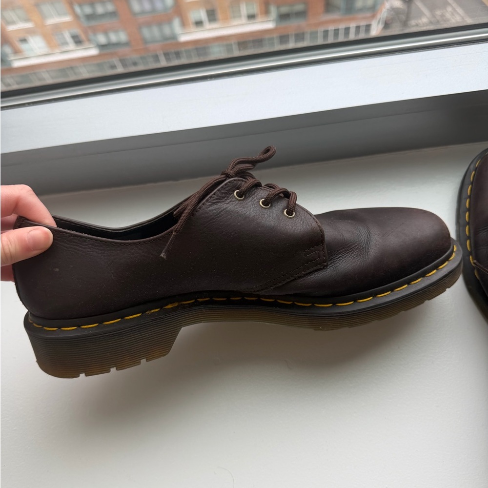 Dr. Martens Dark Brown Leather Loafers